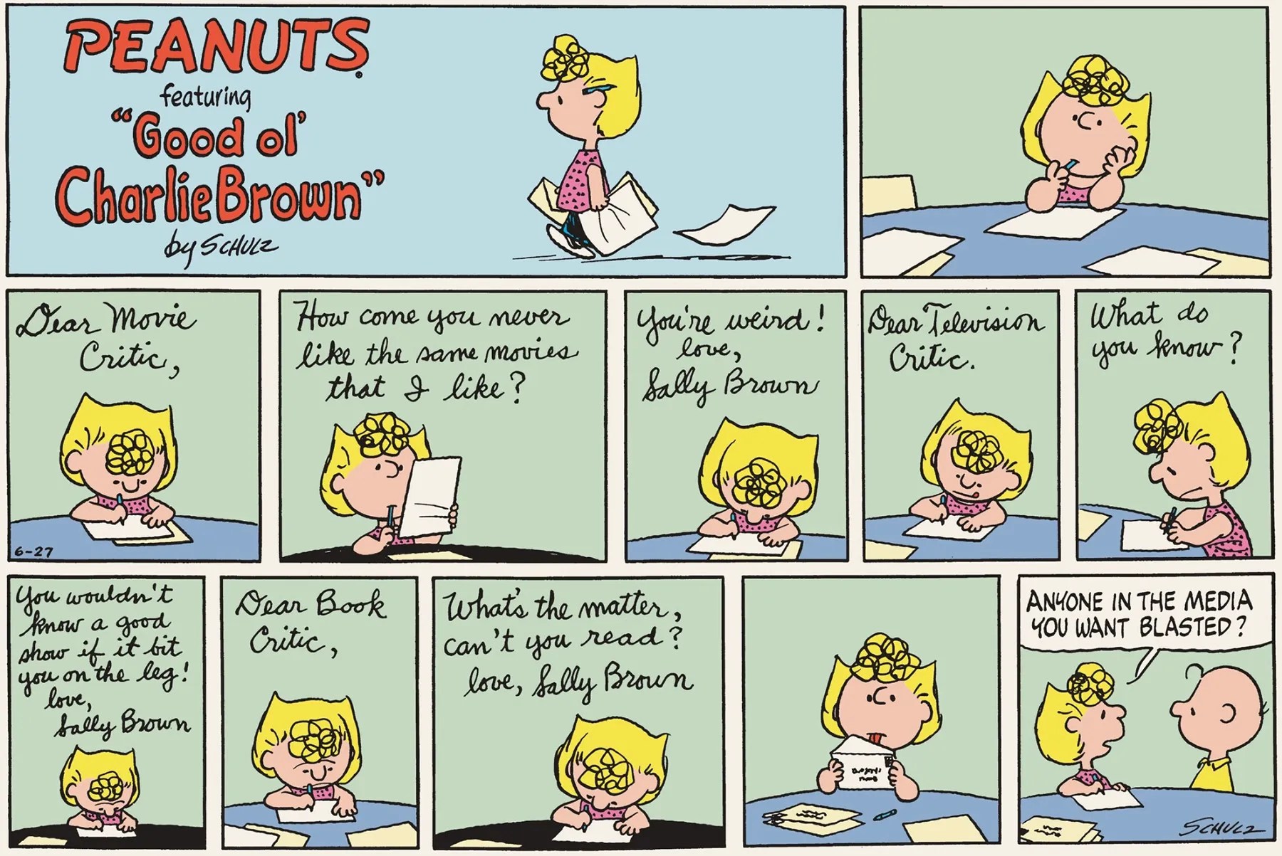 10 Classic 1970s Peanuts Comic Strips