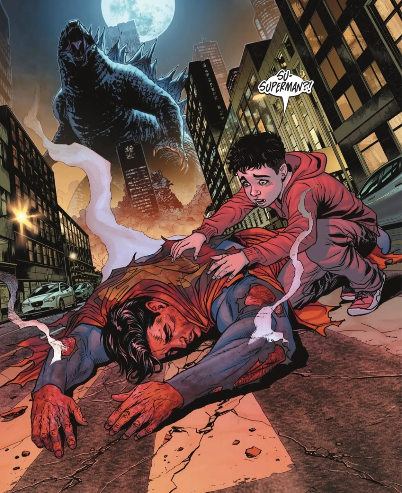 Superman vs Godzilla Ends with a Surprisingly Definitive Winner