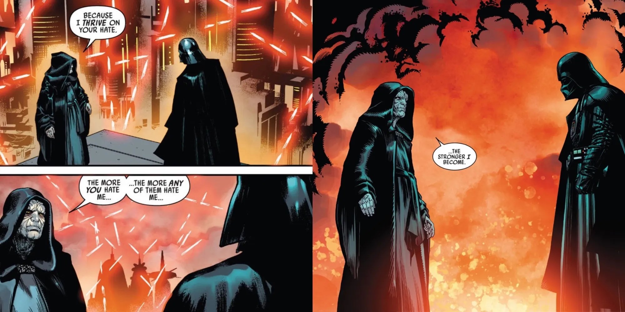 "I Thrive on Your Hate" Palpatine Confirms Once and For All Why Darth