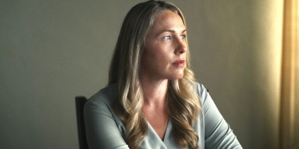 Denise Huskins sitting down at window cropped