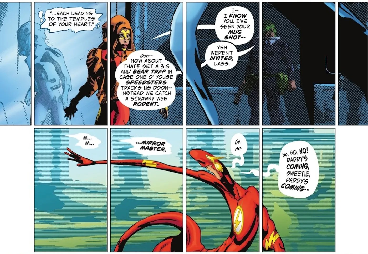"A Labyrinth of Doorways" Flash's New Teleportation Powers Have a Huge