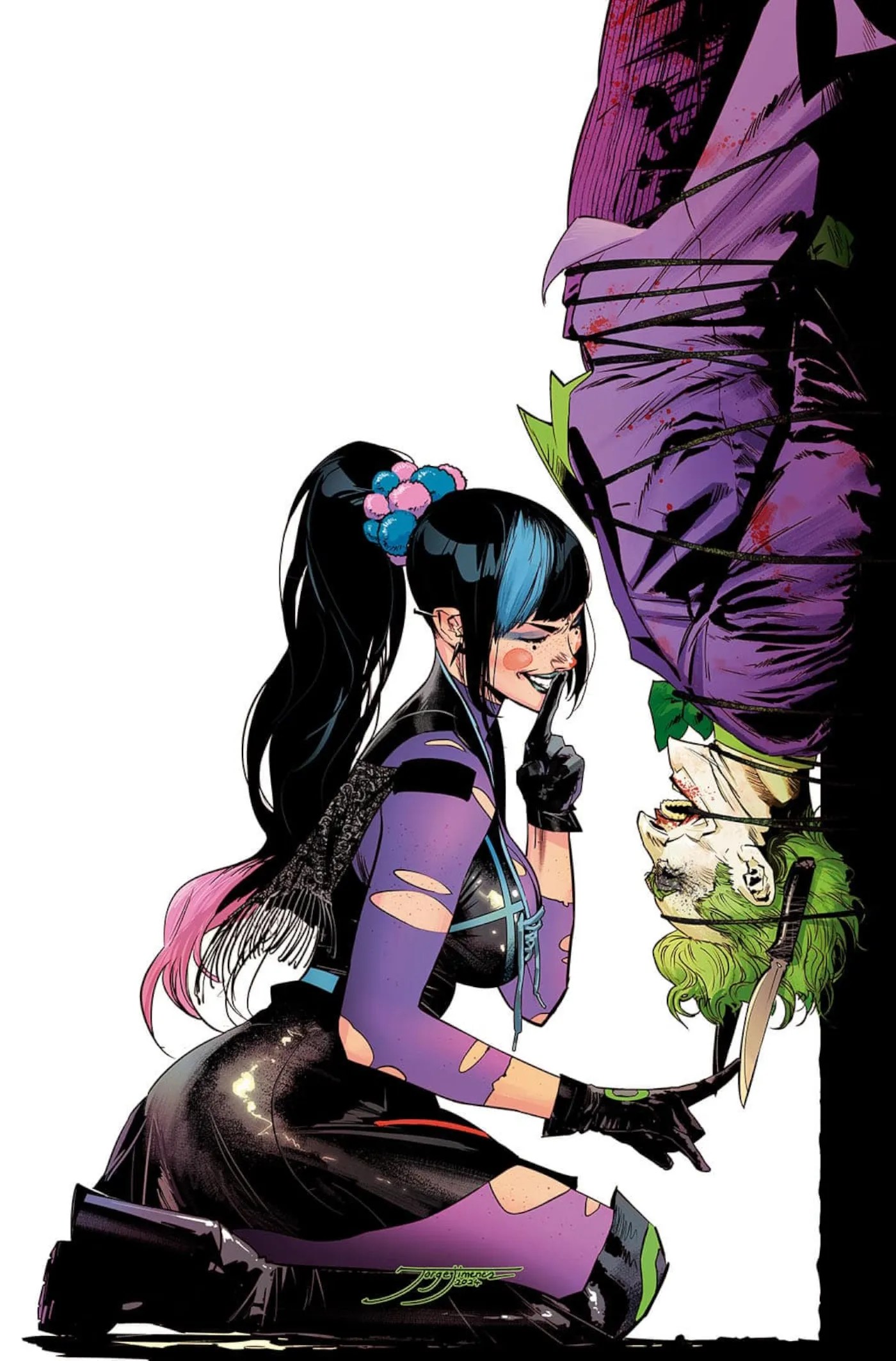 Joker's Girlfriend Takes Their Relationship to Dangerous Heights in New Cover