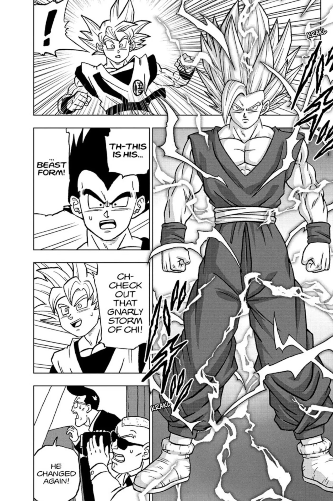 Scares Goku & Vegeta Gohan's New Dragon Ball Super Form Earns