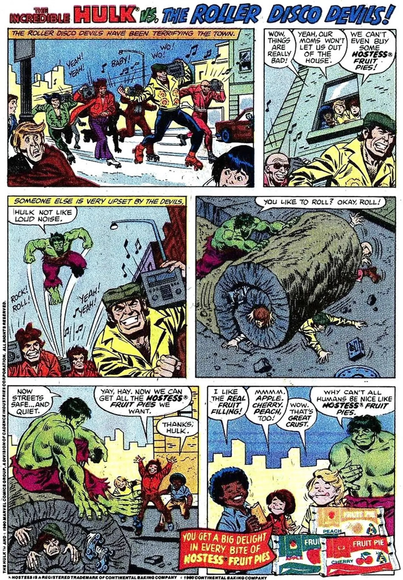 Marvel's Hostess Fruit Pie Adverts from the '80s Are Even More
