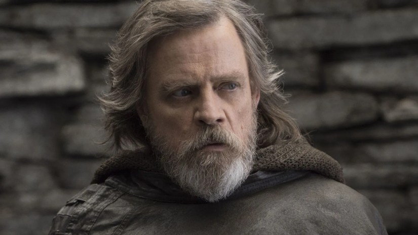 Luke Skywalker in The Last Jedi