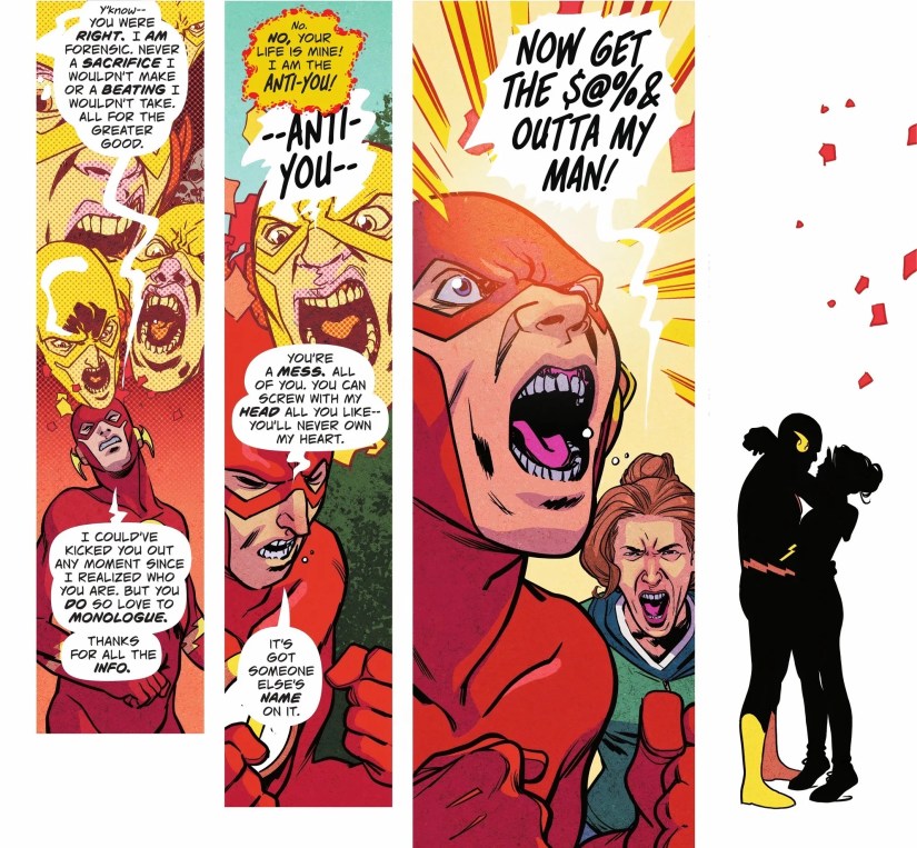 The Flash #9 featuring Barry Allen and Reverse-Flash