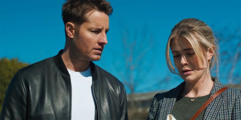 Dory and Colter from Tracker speaking to one another