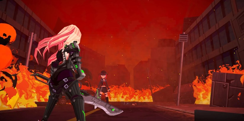 Codename A and Codename Z facing off in Abyss X Zero.