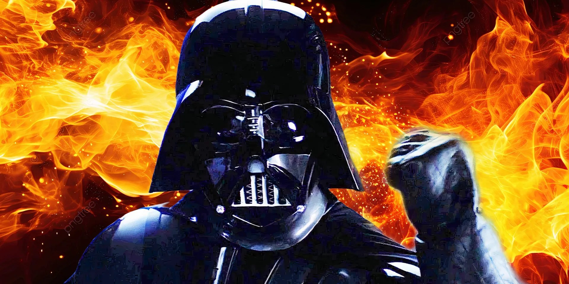 What Does Darth Vader's Face Look Like Behind His Helmet, & Can He