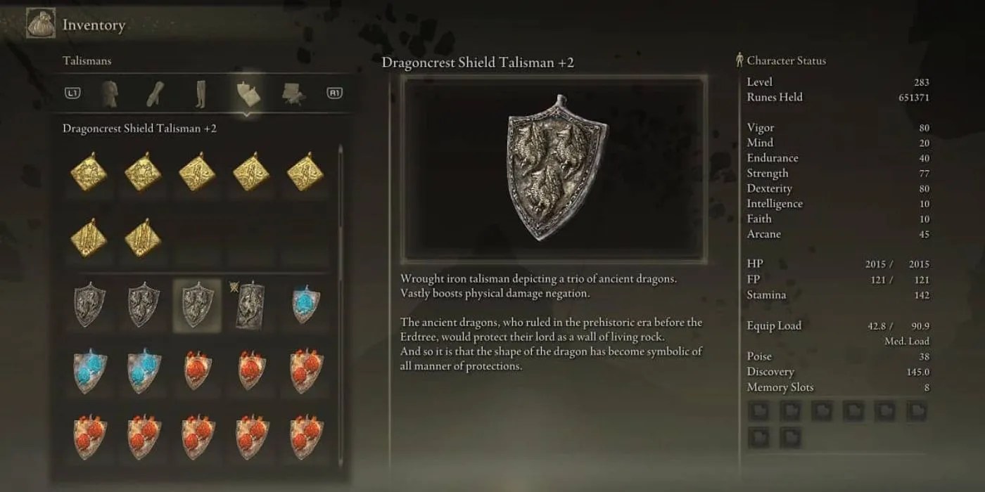 Elden Ring: How To Get Every Dragoncrest Shield Talisman