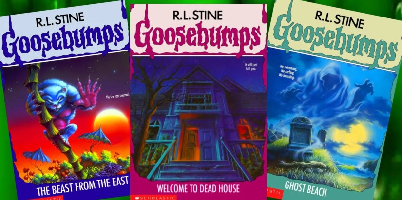 Goosebumps books custom image