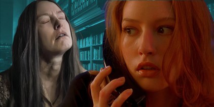 Alicia Witt in Longlegs and Urban Legend