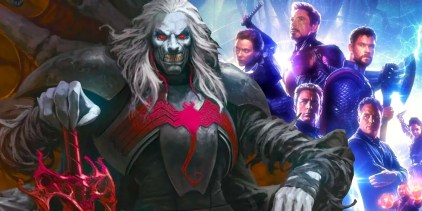 Knull and Avengers Custom MCU Image