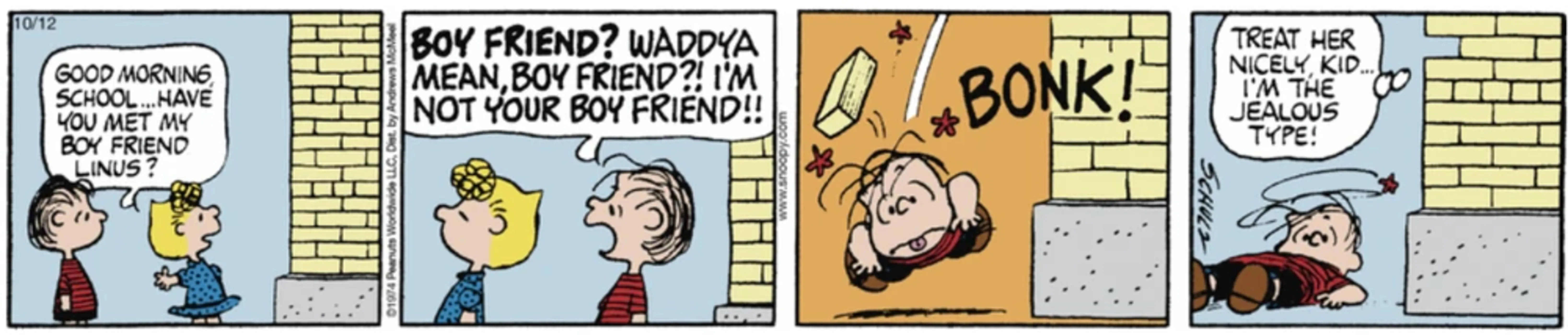 Peanuts Here's the Exact Moment Sally Developed Her Crush On Linus