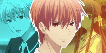 Momiji, Kyo, Tohru, from Fruits Basket