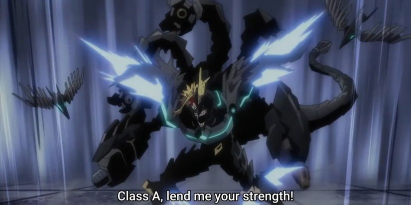 armored all might support items class a quirks mha