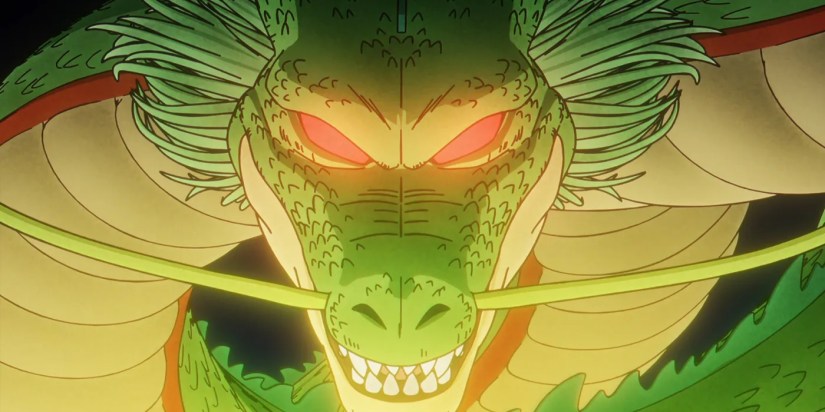 Shenron appears when Gomah summons him.