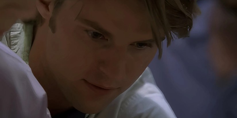 Jesse Spencer as Robert Chase working on a child off-screen having a seizure in the House episode Cane & Able.