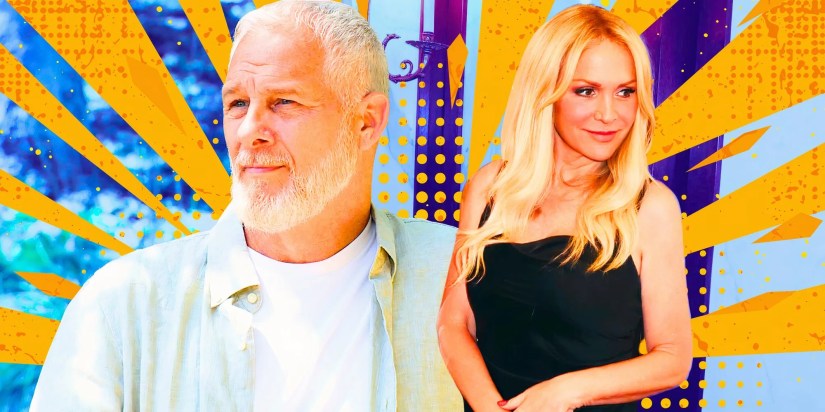 image of Mark Anderson from the golden bachelorette with Barbara Allen from one tree hill