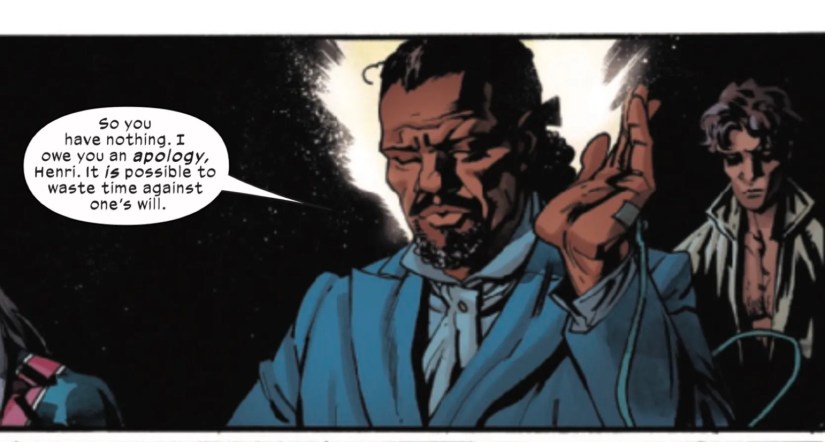 Ultimate Universe: One Year In by Camp and Scharf - Emmanuel Da Costa glows while hooked up to IV from sickly son Roberto