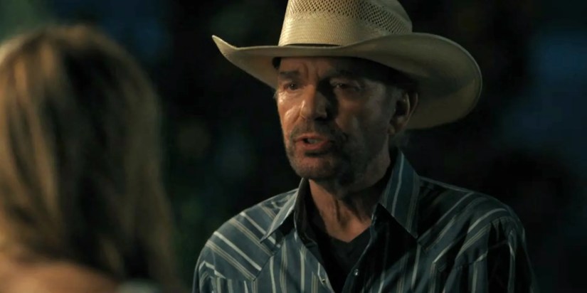 Tommy Norris (Billy Bob Thornton) pleading with Ainsley in Landman season 1, episode 7