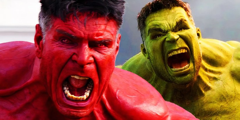 Red Hulk and the Hulk in the MCU