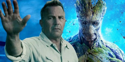 Jonathan Kent from the DCEU with Groot from the MCU
