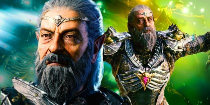 Ketheric Thorm from BG3 looking serious and devastated