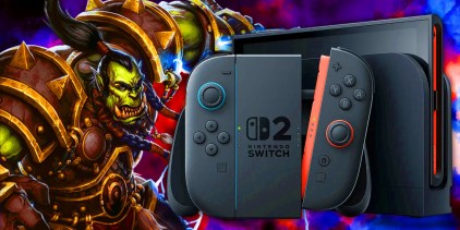 Switch 2 with a character from Wow