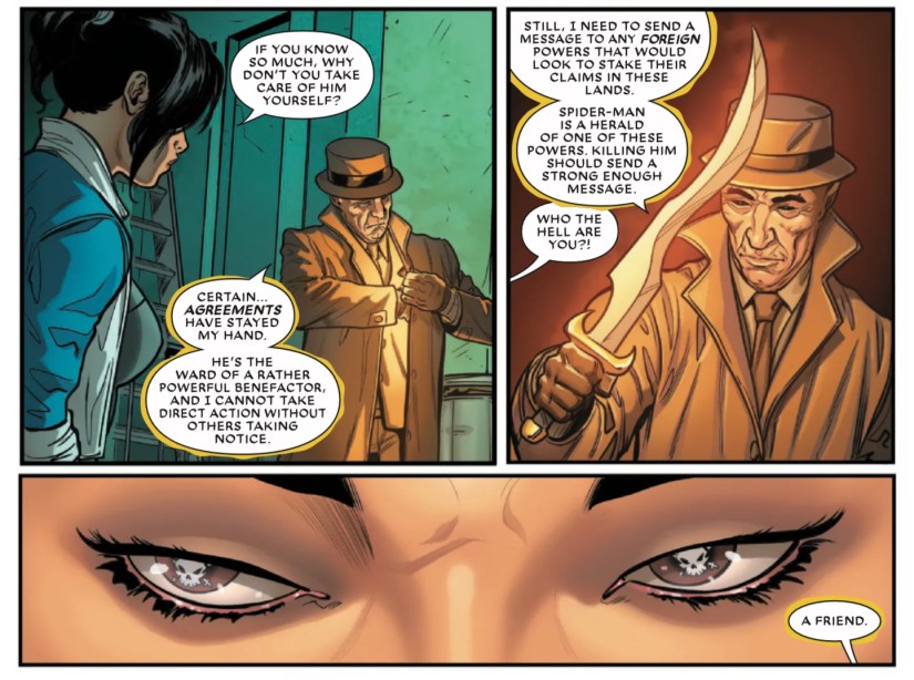 Deadpool #12 by Ziglar and Di Vito - Ares becomes a friend of Agent Gao