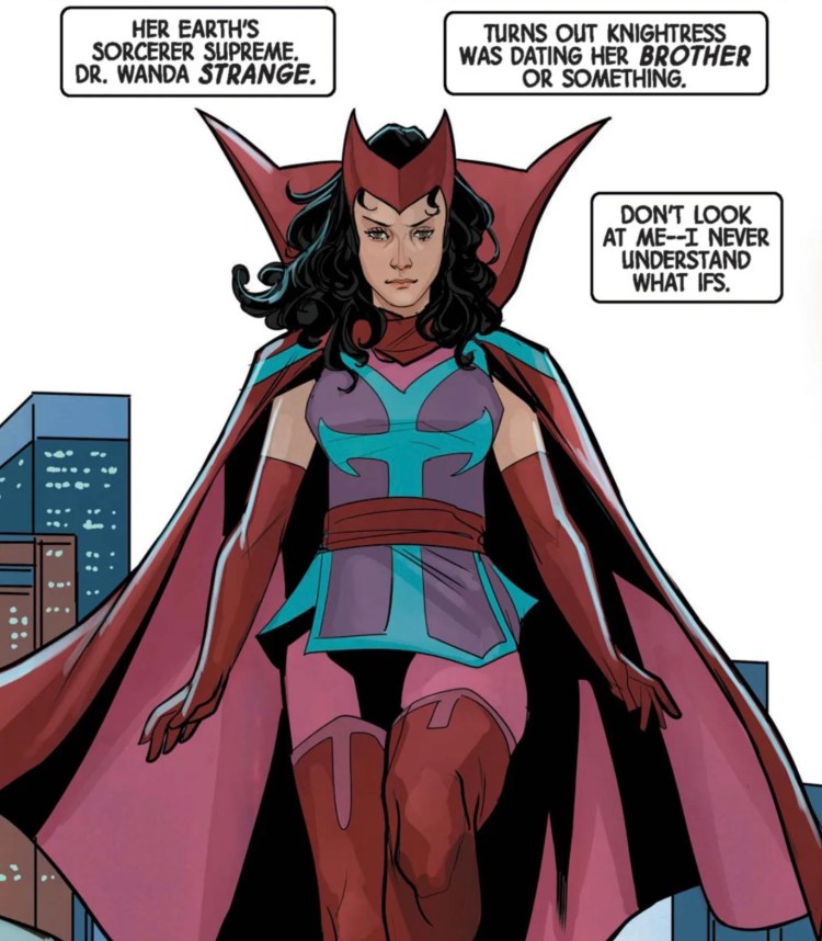The Variants #5 by Simone and Noto - an alternate universe’s Sorcerer Supreme Scarlet Witch is revealed