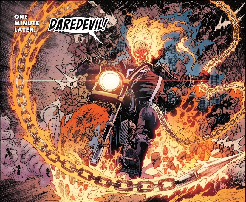 Ghost Rider Yells &ldquo;Daredevil&rdquo;