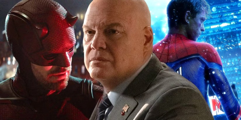 Mayor Fisk Daredevil and Spider-Man Custom MCU Image