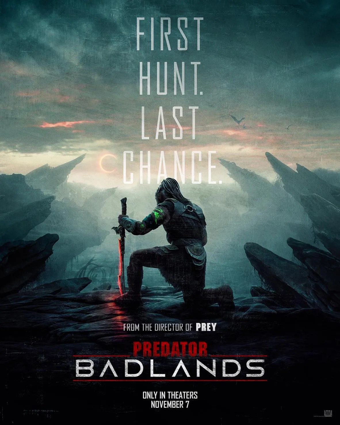 Predator Badlands official poster