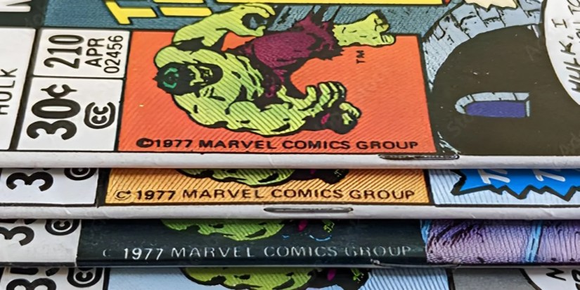 Stack of Hulk Comics From 1977