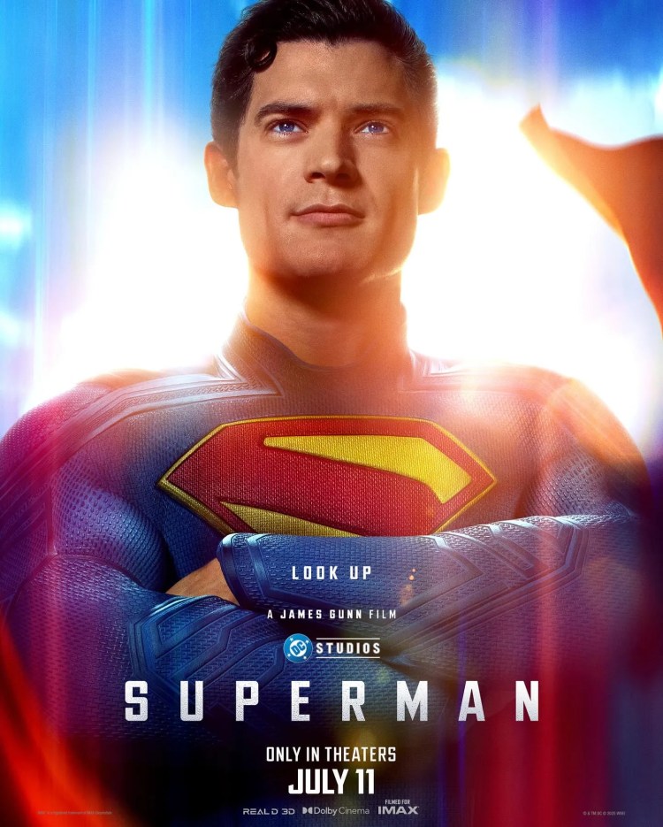 Superman 2025 poster