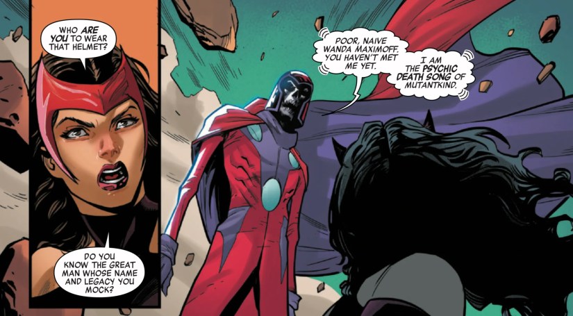 Superior Avengers #3 by Foxe and Maresca - Onslaught tells Scarlet Witch about his origins