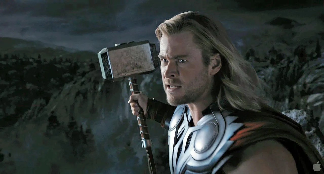 Original Concept Art For Thor's Hammer Mjolnir In The MCU