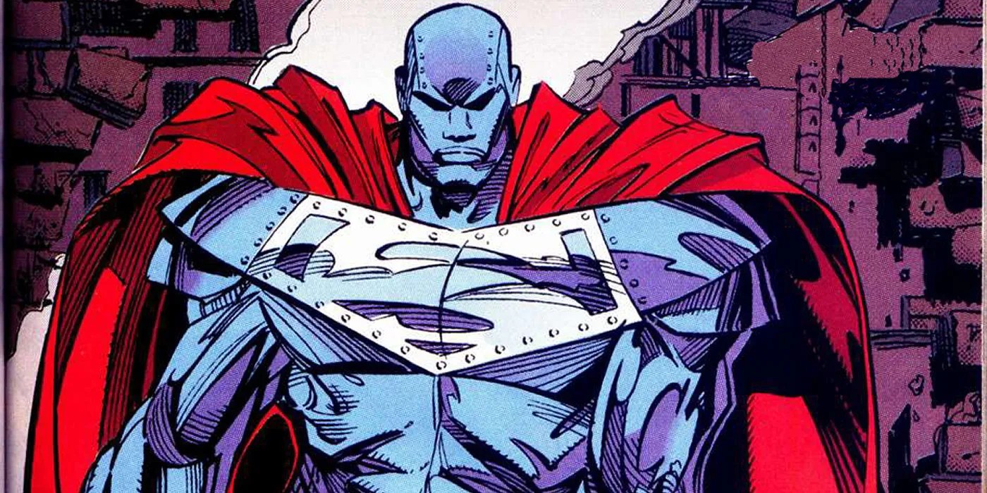 Superman Debuts New STEEL Armor of His Own