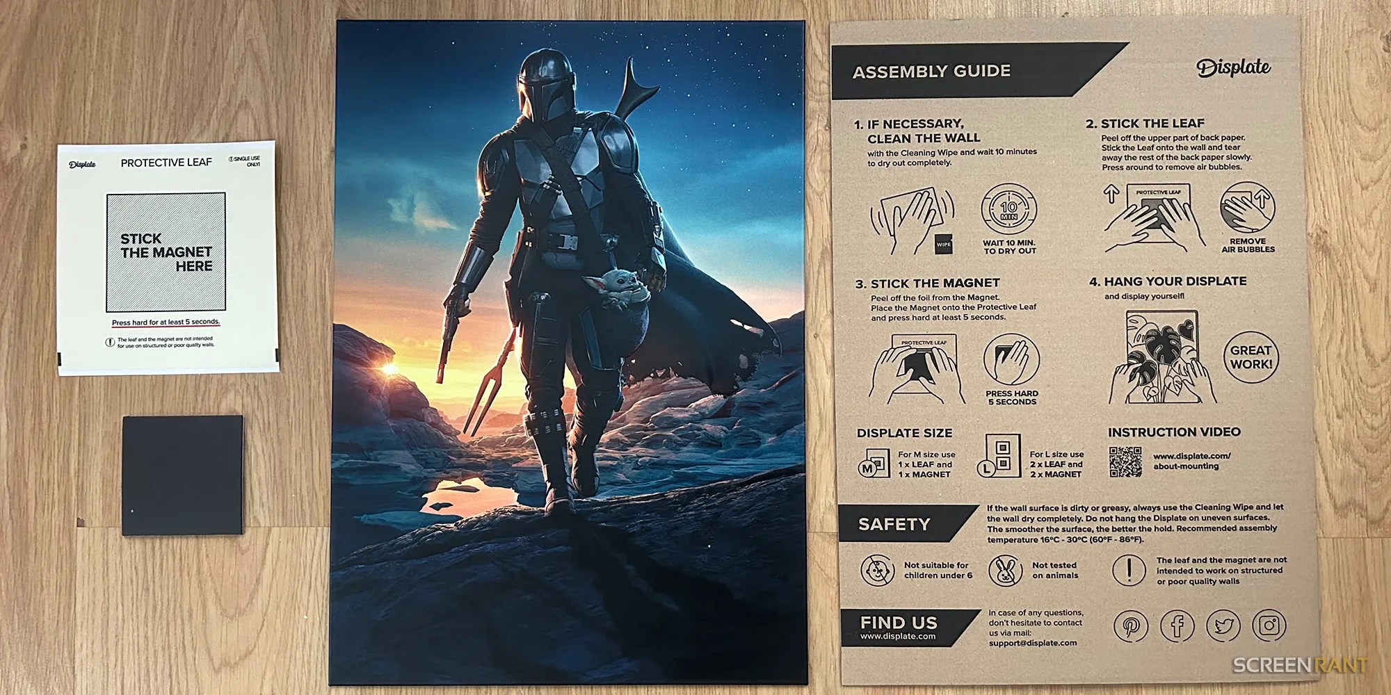 Displate Textra Poster Review An Iconic Star Wars Image Is Brought To Life In This 3D Rendering