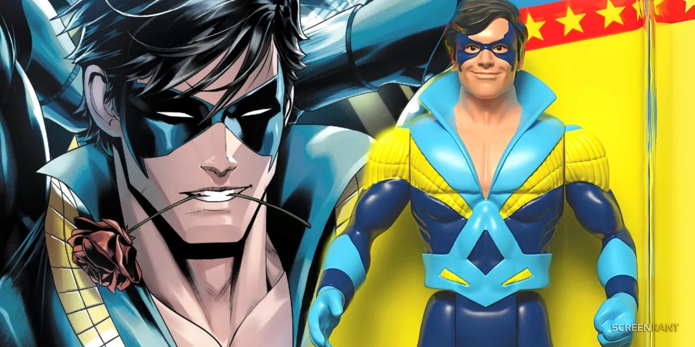 DC's SUPER POWERS Toys Are Reimagined in New Covers for Nightwing