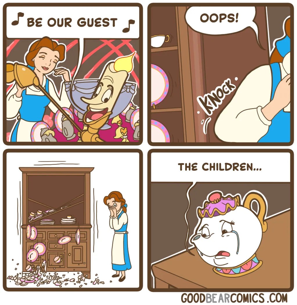 20 Hilarious Beauty And the Beast Comics Only True Fans Will Understand