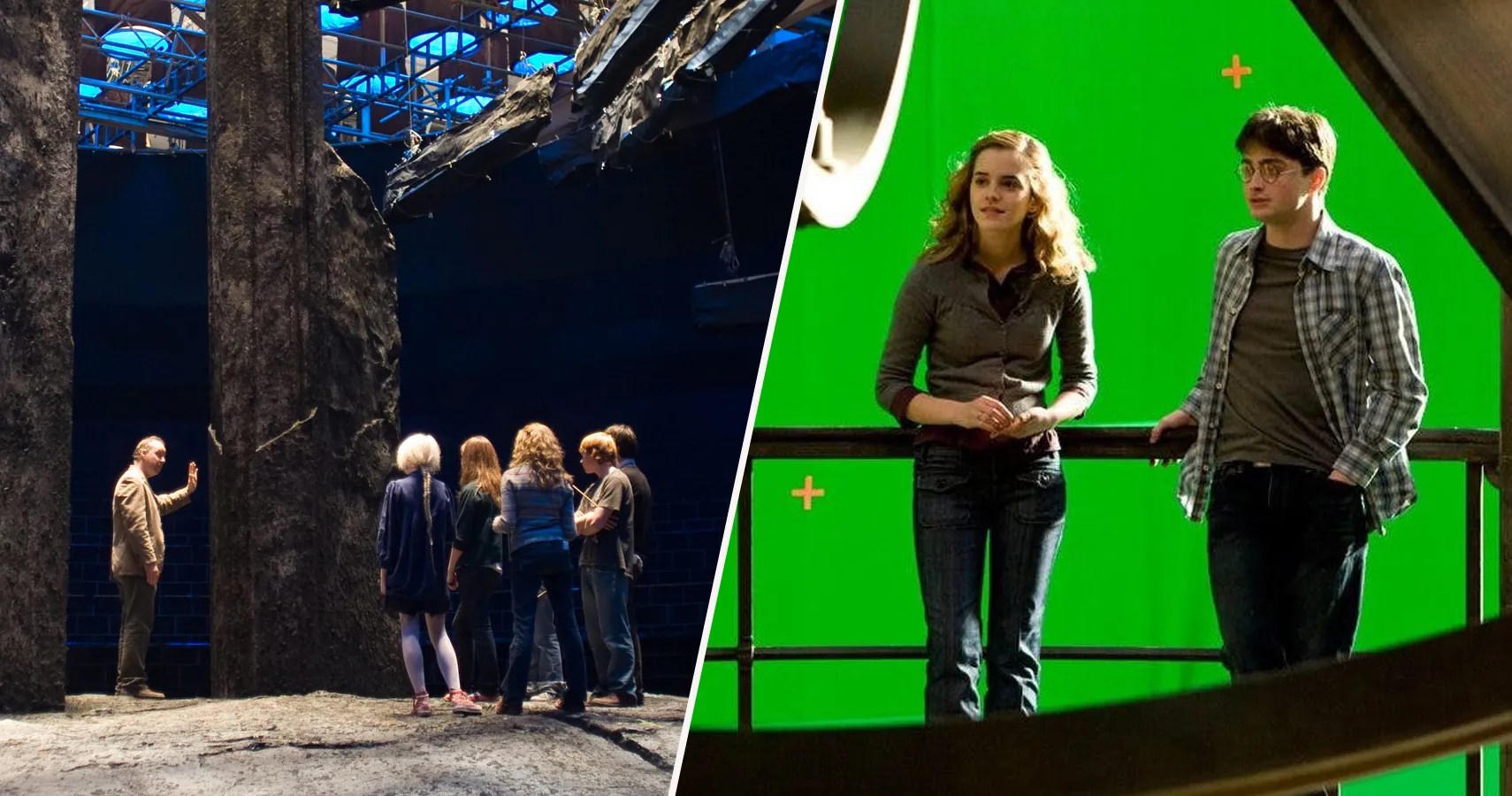 Harry Potter 25 BehindTheScenes Photos That Change The Way We See