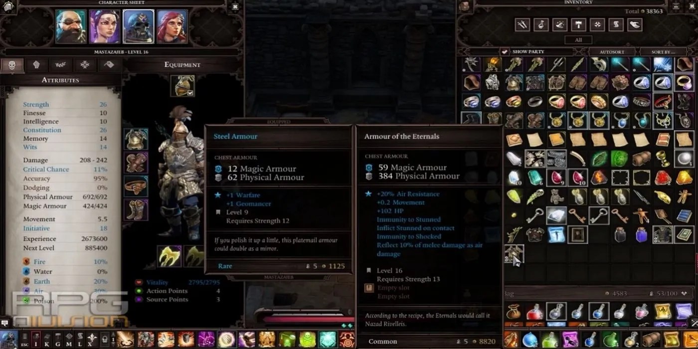 Divinity Original Sin 2 Everything Players Need To Know About Armour Of The Eternals