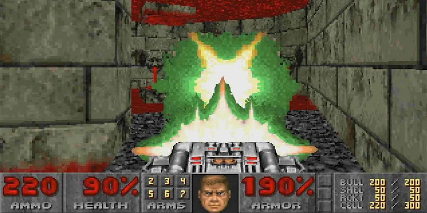 Doom 1993&rsquo;s BGF shooting.