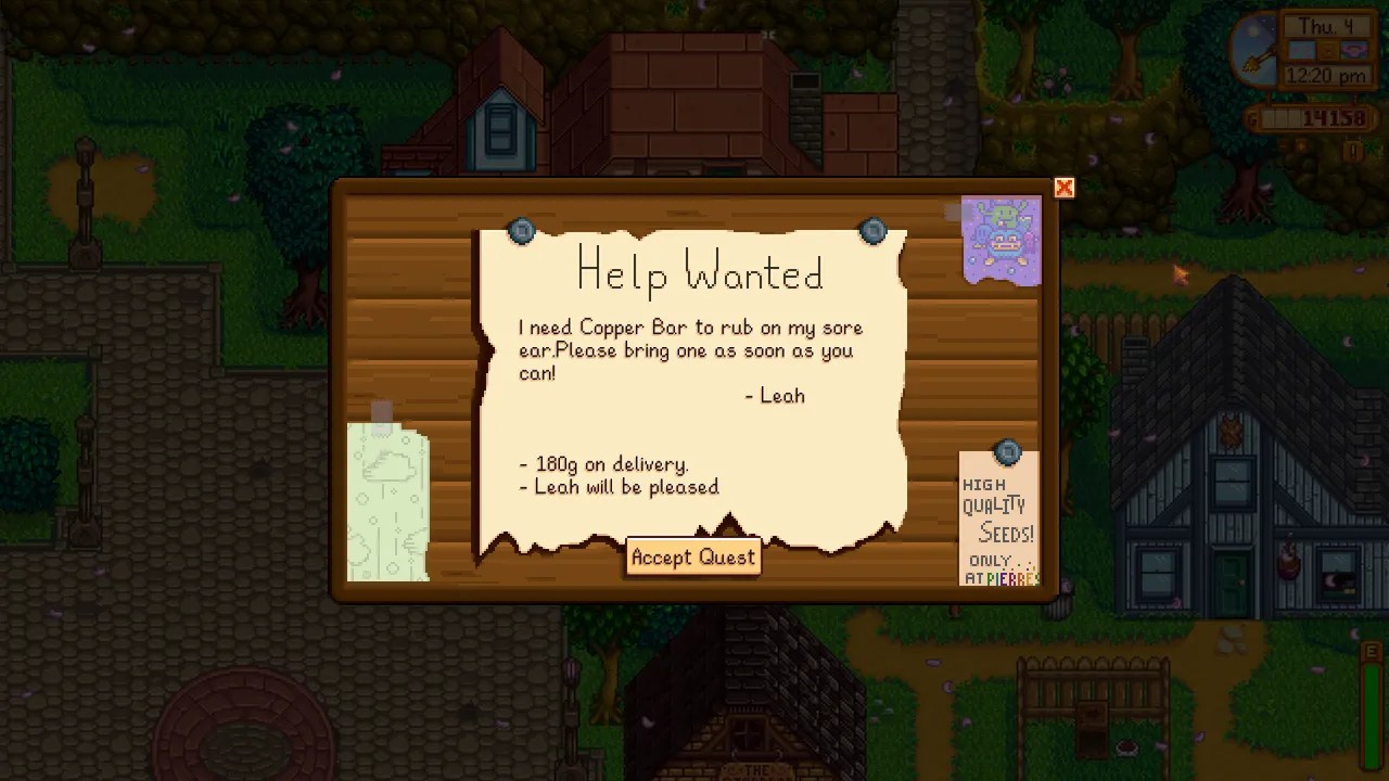 Stardew Valley The 5 Best Quests (& The 5 Worst)