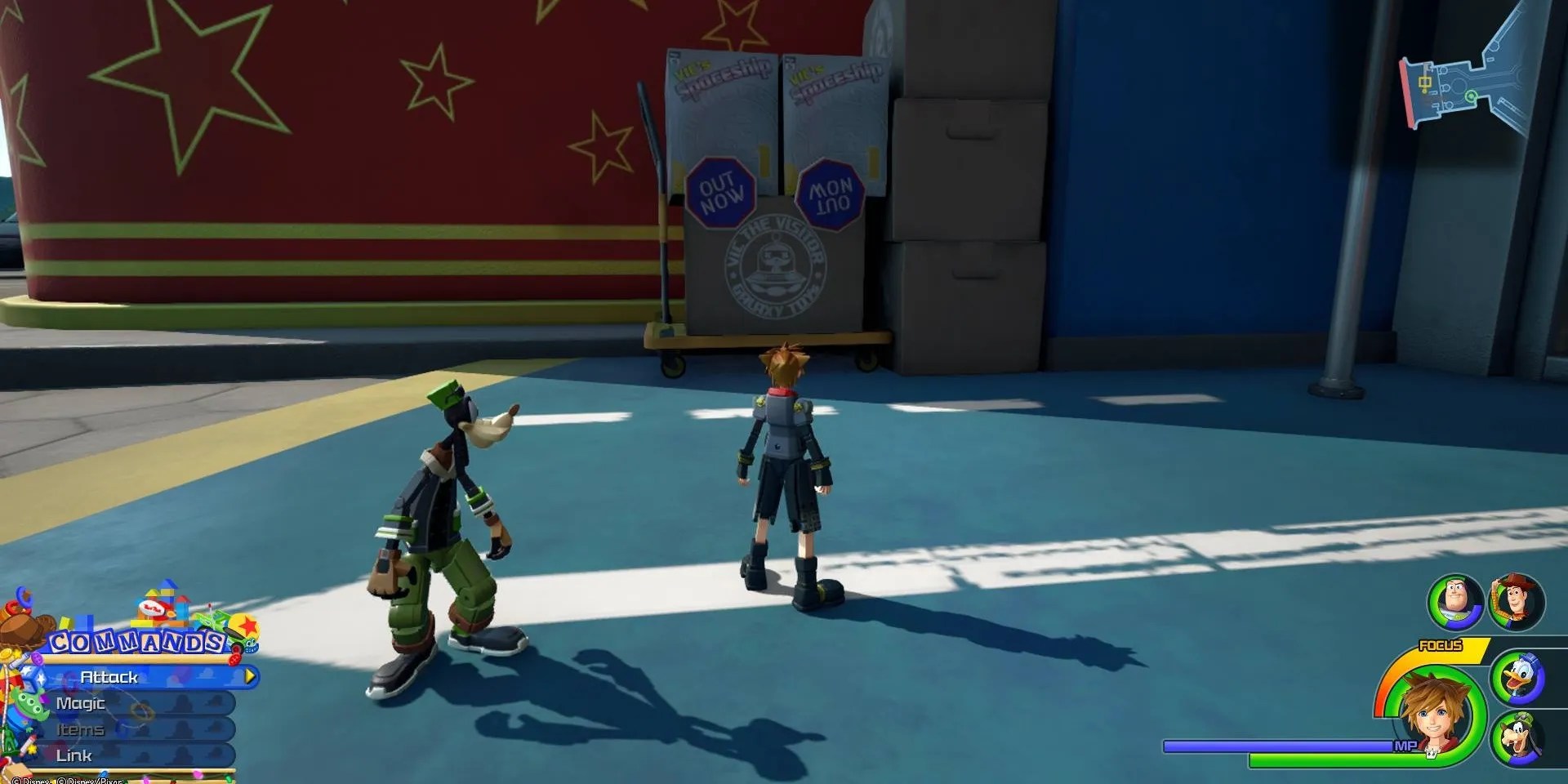 Kingdom Hearts 3 Every Lucky Emblem Location In The Toy Box