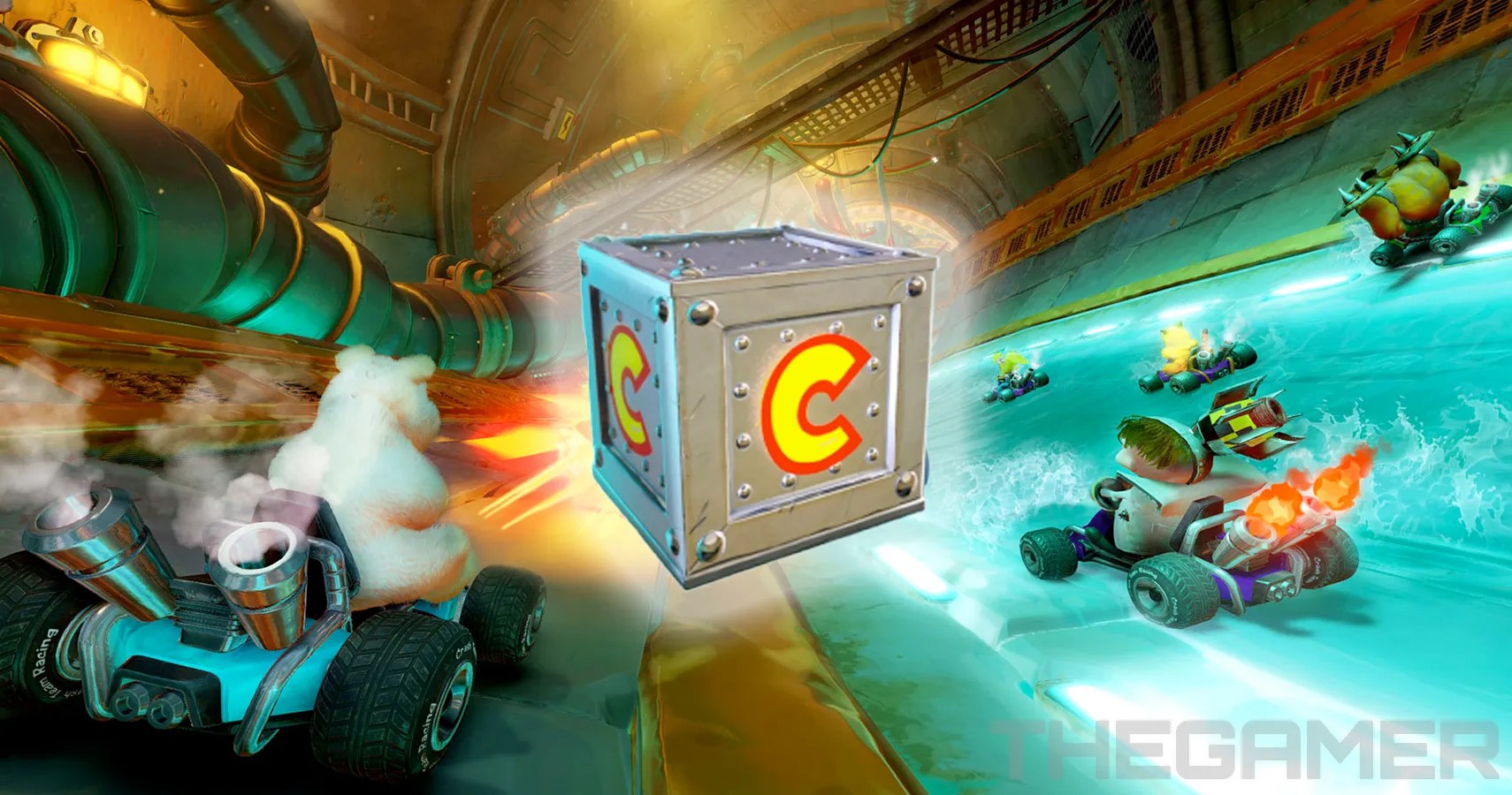 Crash Team Racing Will Now Let You Play As... A Checkpoint Crate?