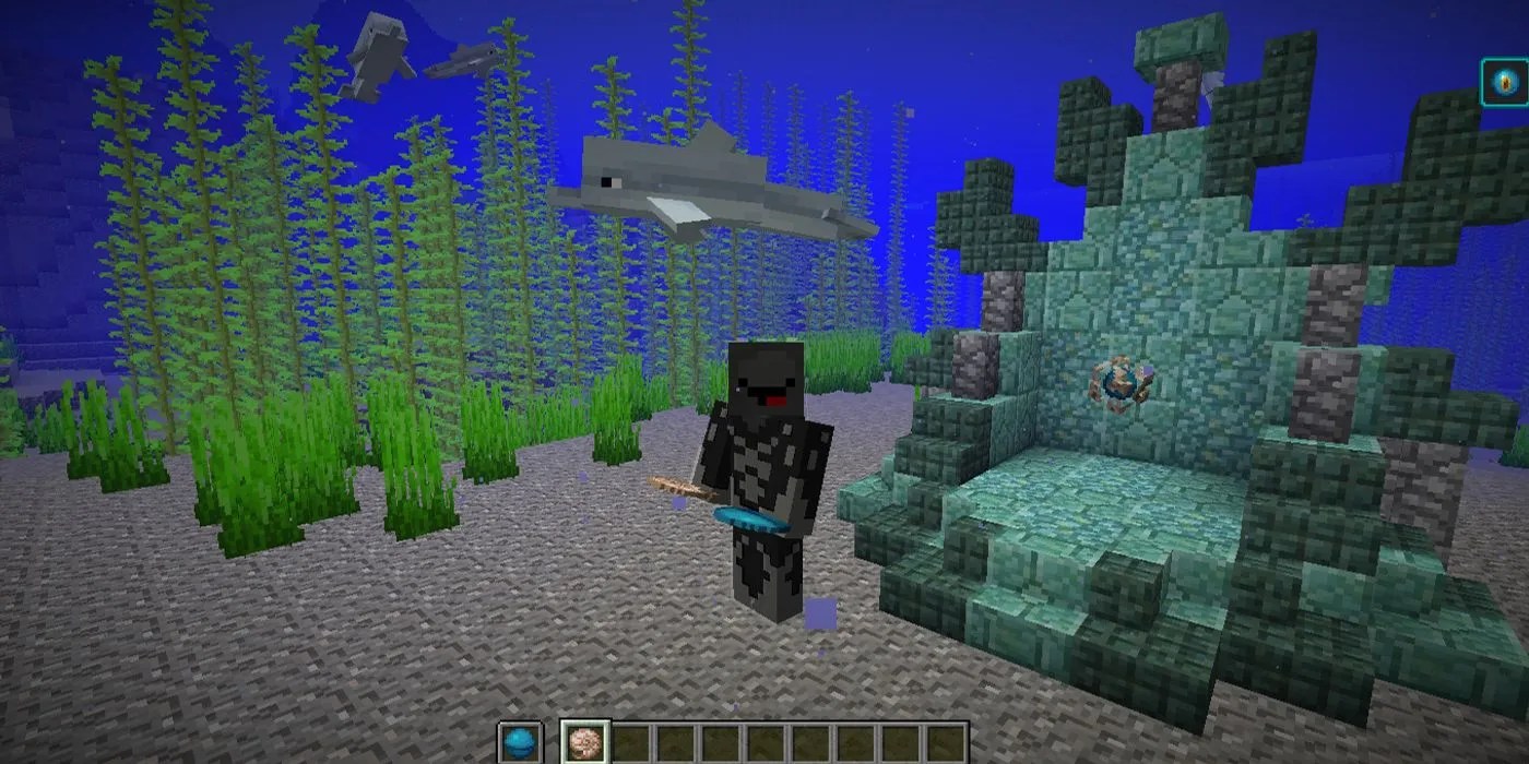 Minecraft How To Take Down An Ocean Monument