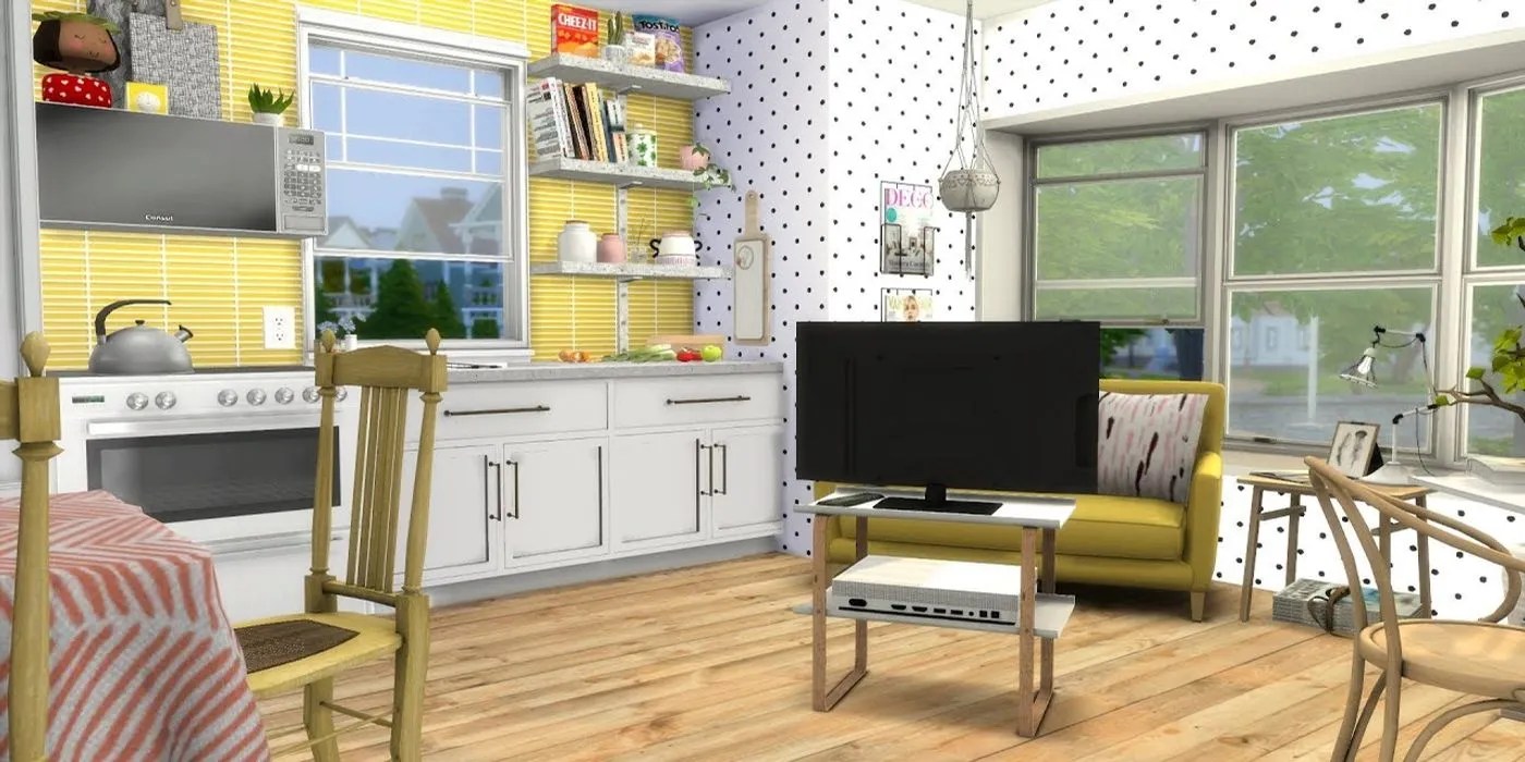 house filled with custom content